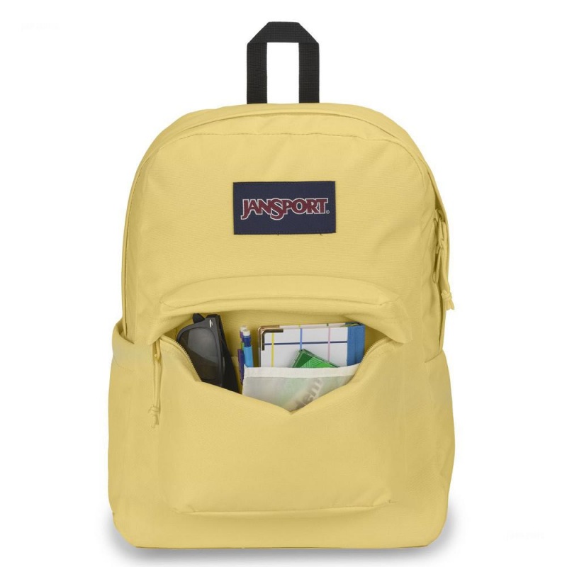 Mochila Para Portátil JanSport SuperBreak® Plus Mochilas Amarillo | QECUV15288