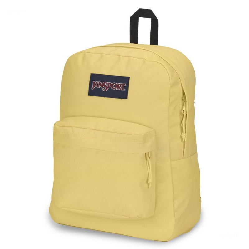 Mochila Para Portátil JanSport SuperBreak® Plus Mochilas Amarillo | QECUV15288