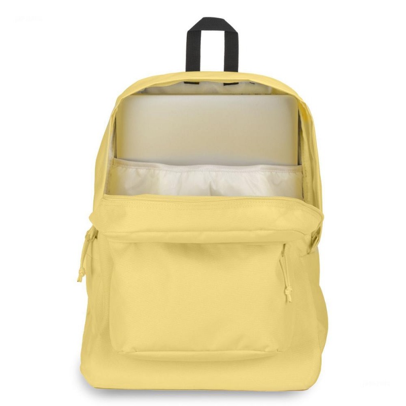 Mochila Para Portátil JanSport SuperBreak® Plus Mochilas Amarillo | QECUV15288