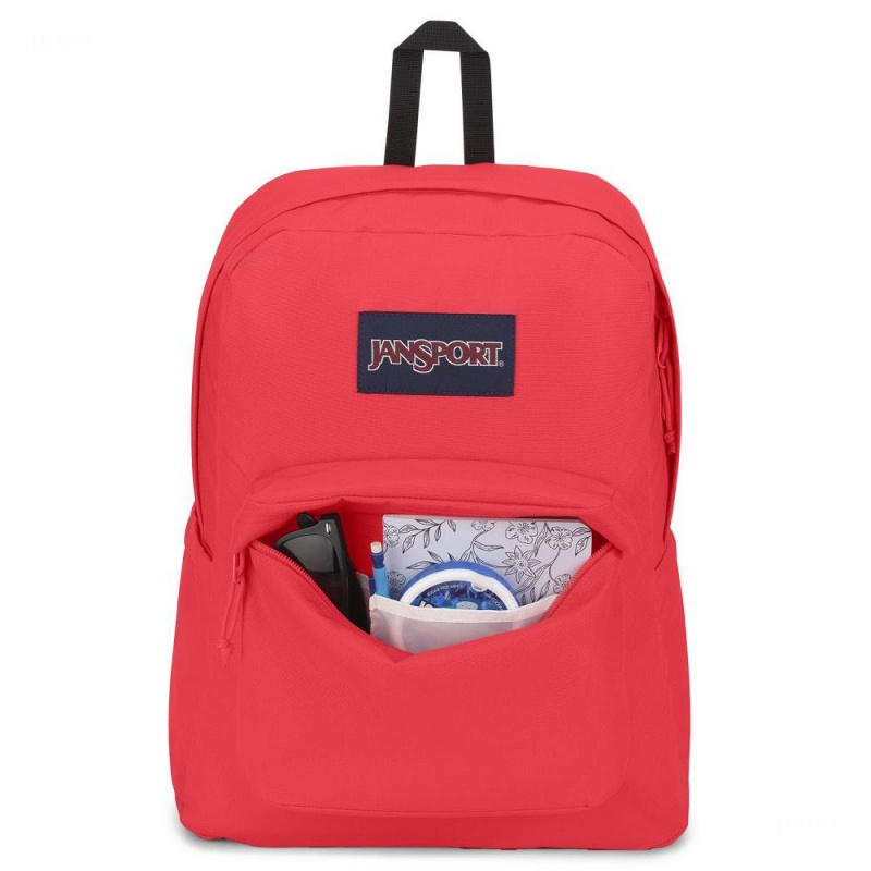 Mochila Para Portátil JanSport SuperBreak® Plus Mochilas Rosas | LECSX74339