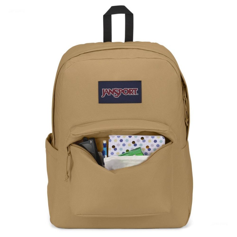 Mochila Para Portátil JanSport SuperBreak® Plus Mochilas Kaki | XECBH71447