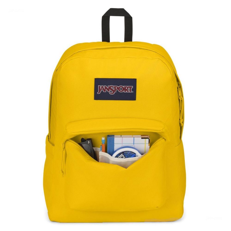 Mochila Para Portátil JanSport SuperBreak® Plus Mochilas Limón | ZECMJ60597