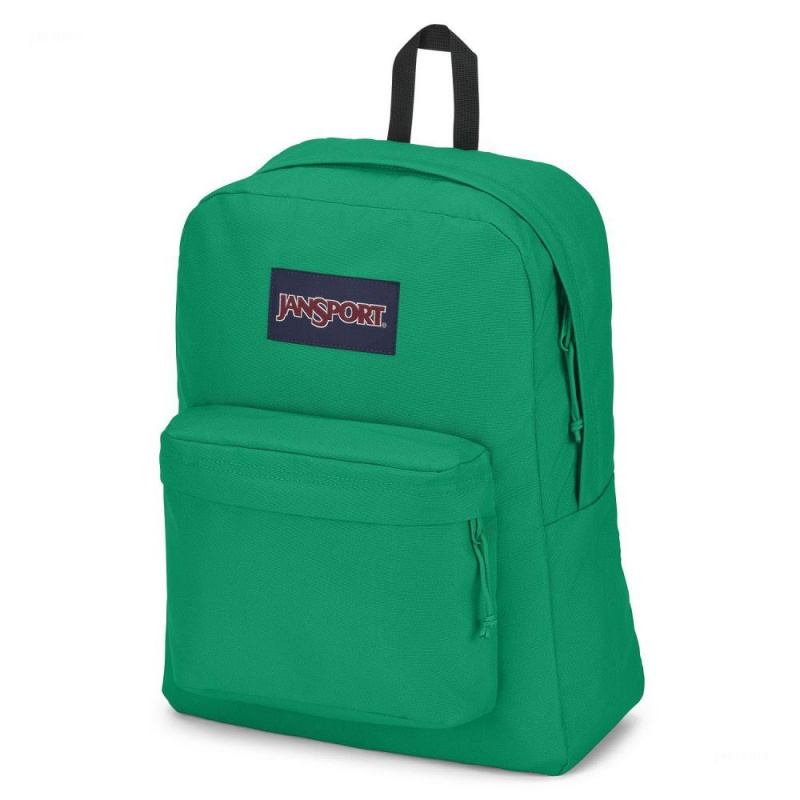 Mochila Para Portátil JanSport SuperBreak® Plus Mochilas Verde | ECJZR81853