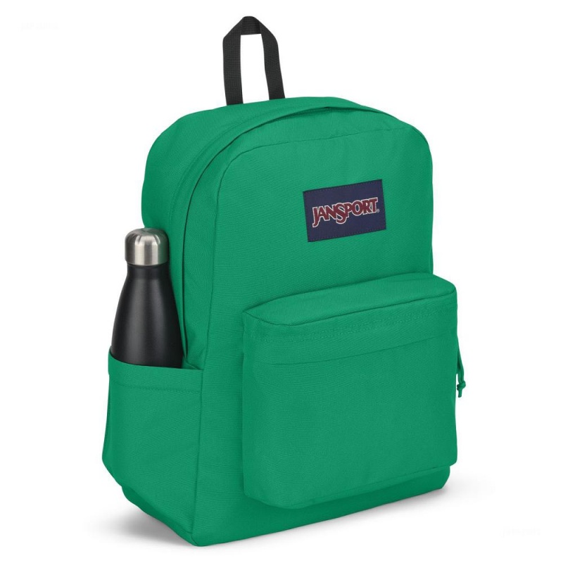 Mochila Para Portátil JanSport SuperBreak® Plus Mochilas Verde | ECJZR81853