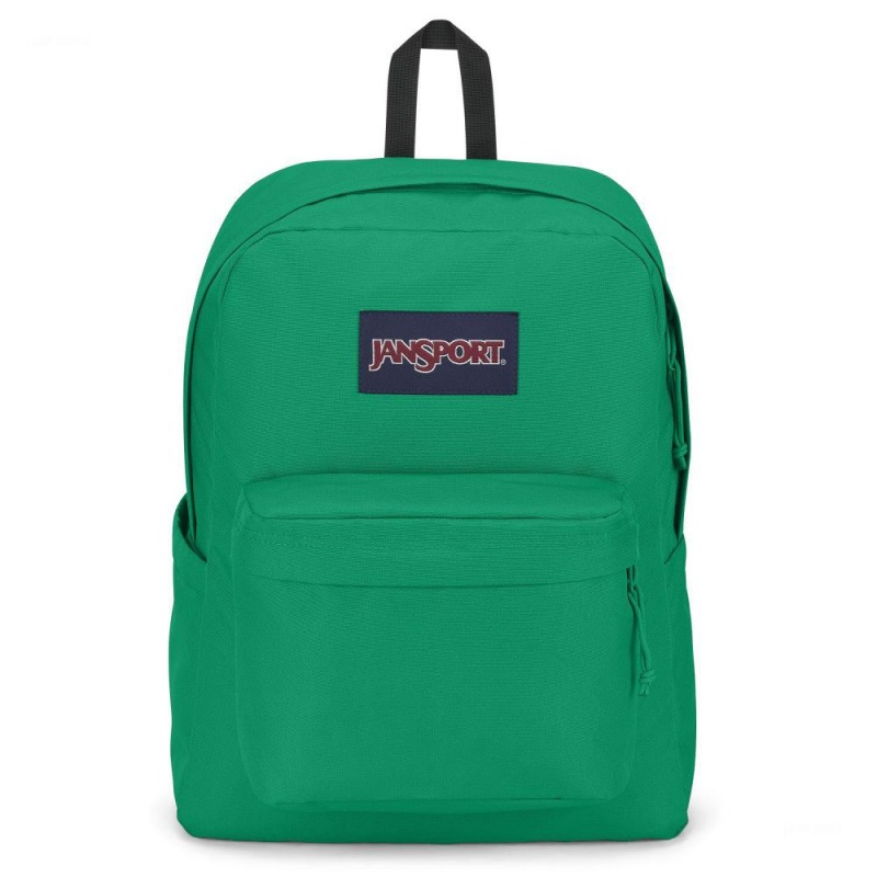 Mochila Para Portátil JanSport SuperBreak® Plus Mochilas Verde | ECJZR81853