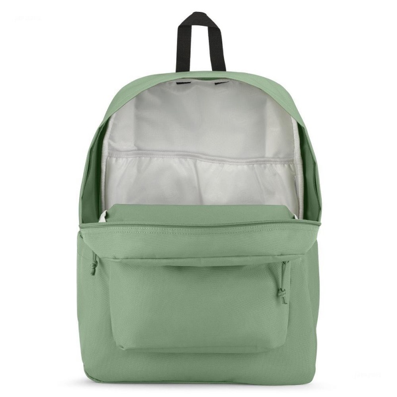 Mochila Para Portátil JanSport SuperBreak® Plus Mochilas Verde | PECQX67003