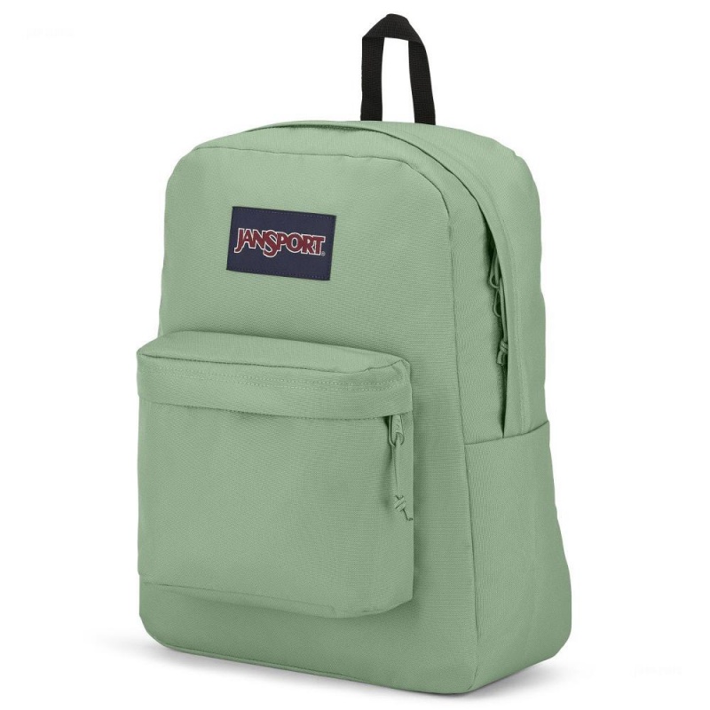 Mochila Para Portátil JanSport SuperBreak® Plus Mochilas Verde | PECQX67003