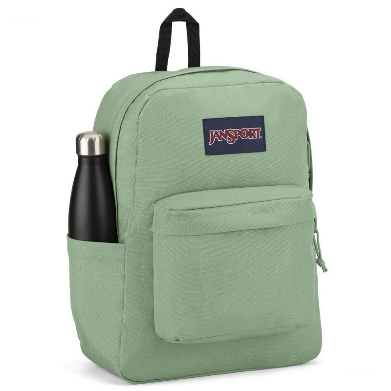 Mochila Para Portátil JanSport SuperBreak® Plus Mochilas Verde | PECQX67003