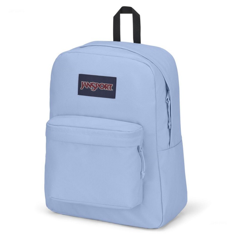 Mochila Para Portátil JanSport SuperBreak® Plus Mochilas Azules Claro | ECZDE14210