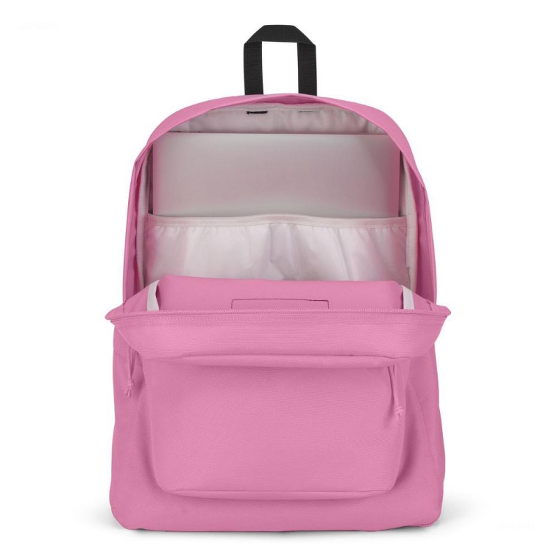 Mochila Para Portátil JanSport SuperBreak® Plus Mochilas Rosas | ECDFL93536