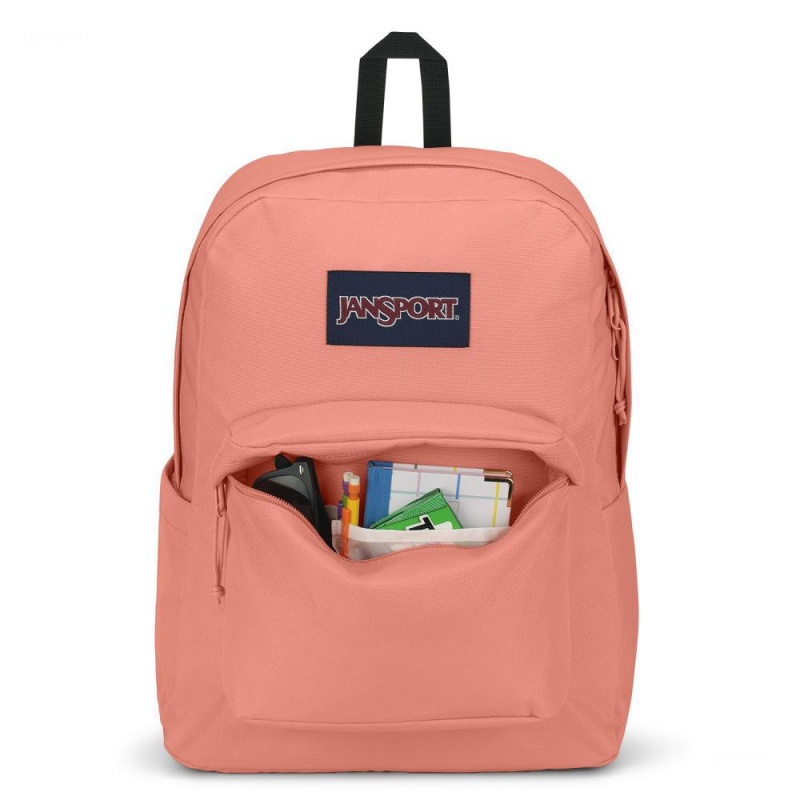 Mochila Para Portátil JanSport SuperBreak® Plus Mochilas Rosas | YECGT51017