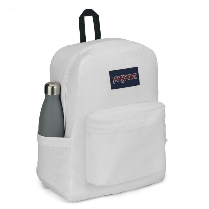 Mochila Para Portátil JanSport SuperBreak® Plus Mochilas Blancas | EECHC97115