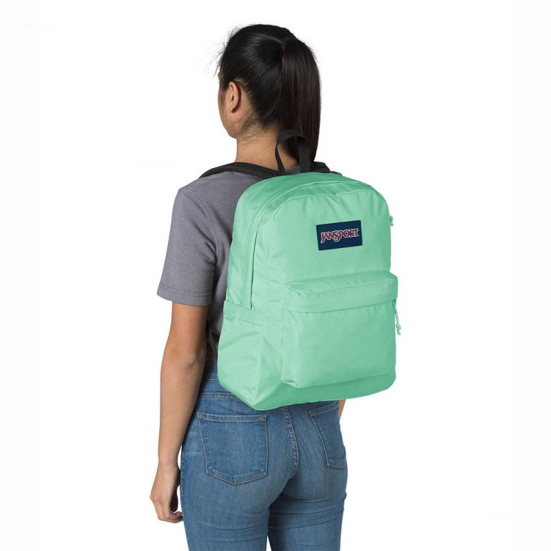 Mochila Para Portátil JanSport SuperBreak® Plus Mochilas Turquesa | AECDF50481