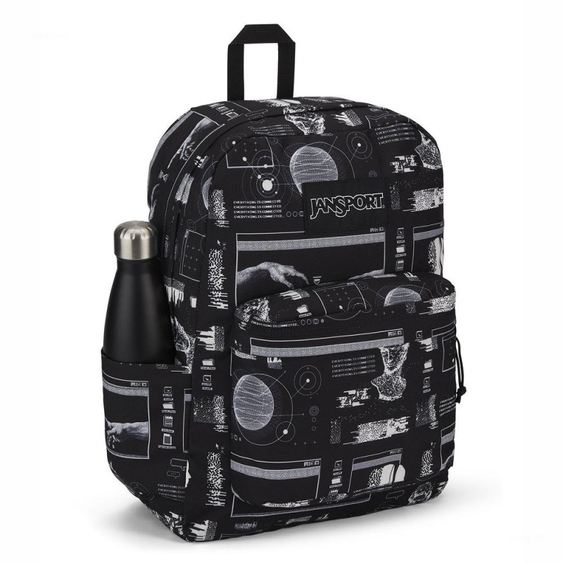 Mochila Para Portátil JanSport SuperBreak® Plus Mochilas Negras | FECHY51169