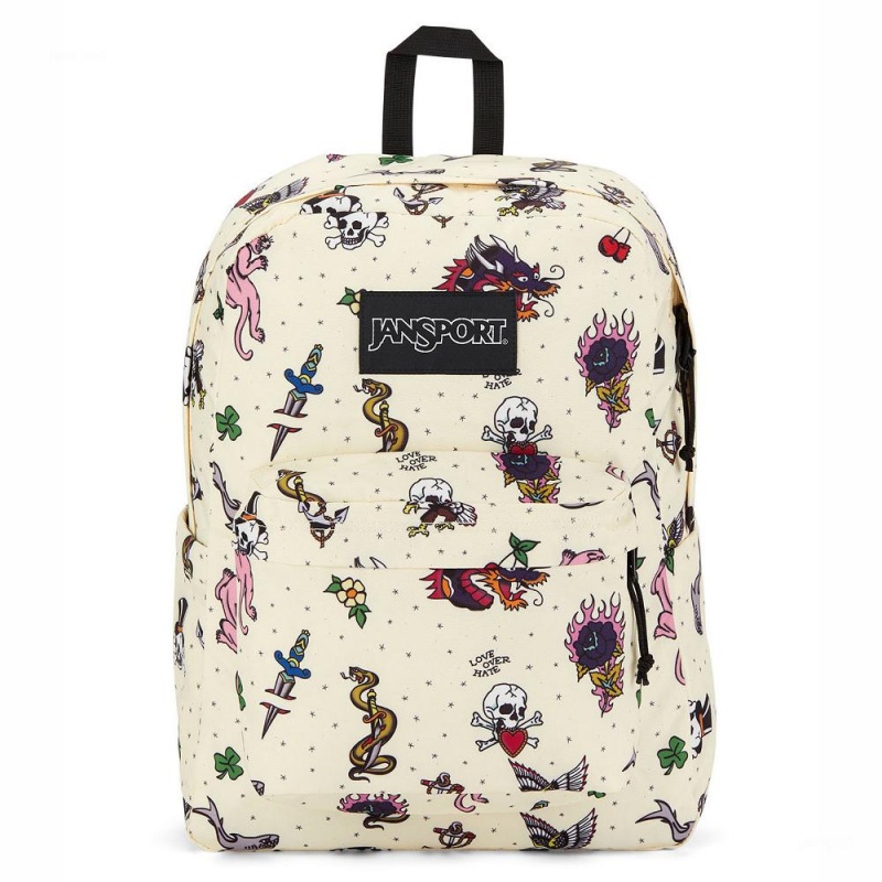 Mochila Para Portátil JanSport SuperBreak® Plus Mochilas Beige | LECSX94145