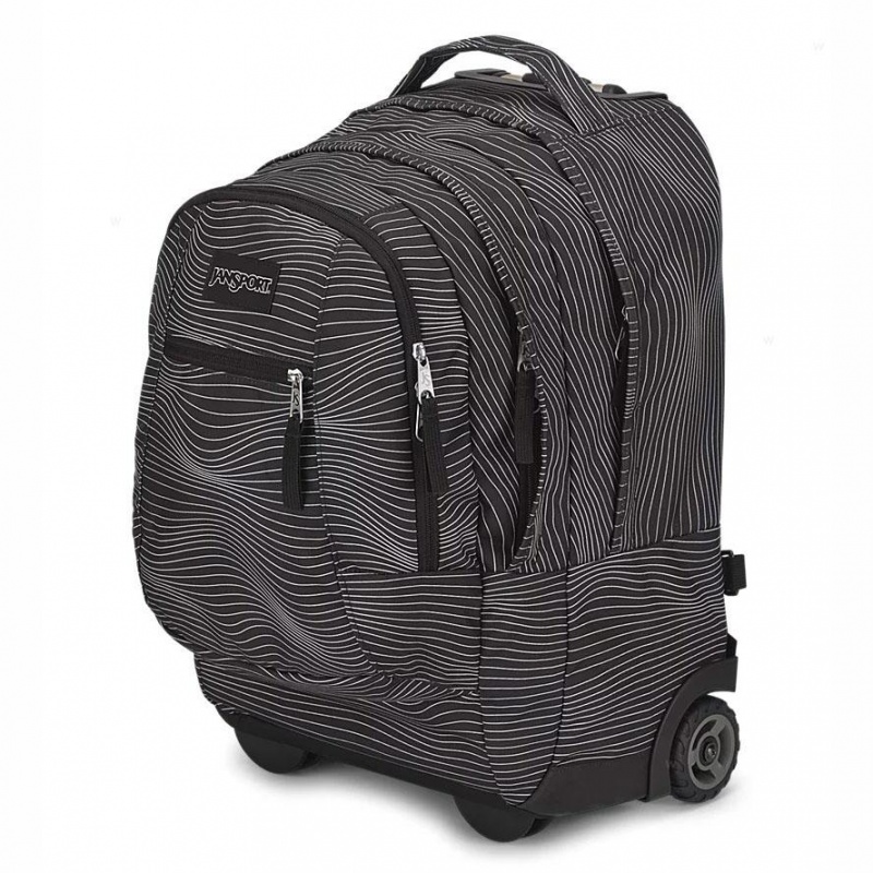 Mochila con ruedas JanSport Driver 8 Mochilas Negras | ECIIZ95894