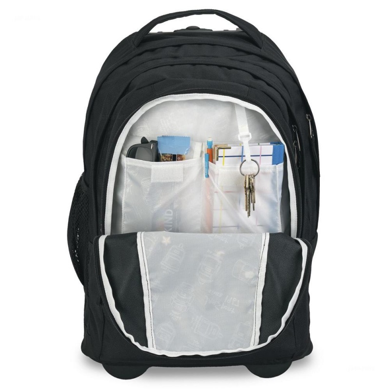 Mochilas de trabajo JanSport Driver 8 Rolling Mochilas Negras | GECUC93844