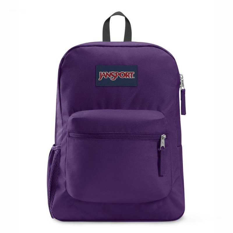 Mochilas escolares JanSport CROSS TOWN Mochilas Moradas | XECGW98973