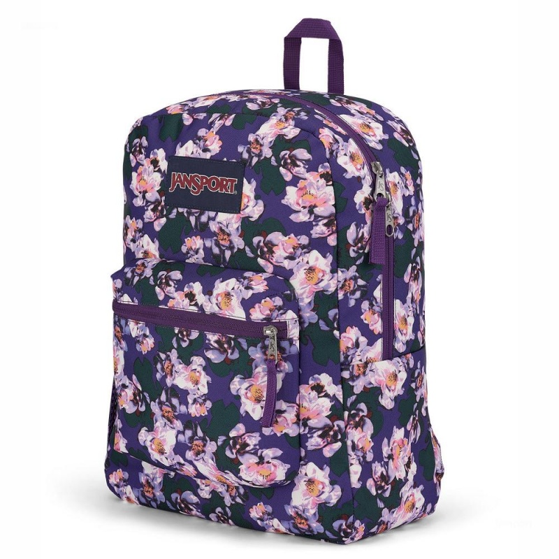 Mochilas escolares JanSport CROSS TOWN Mochilas Moradas | DECKV28125