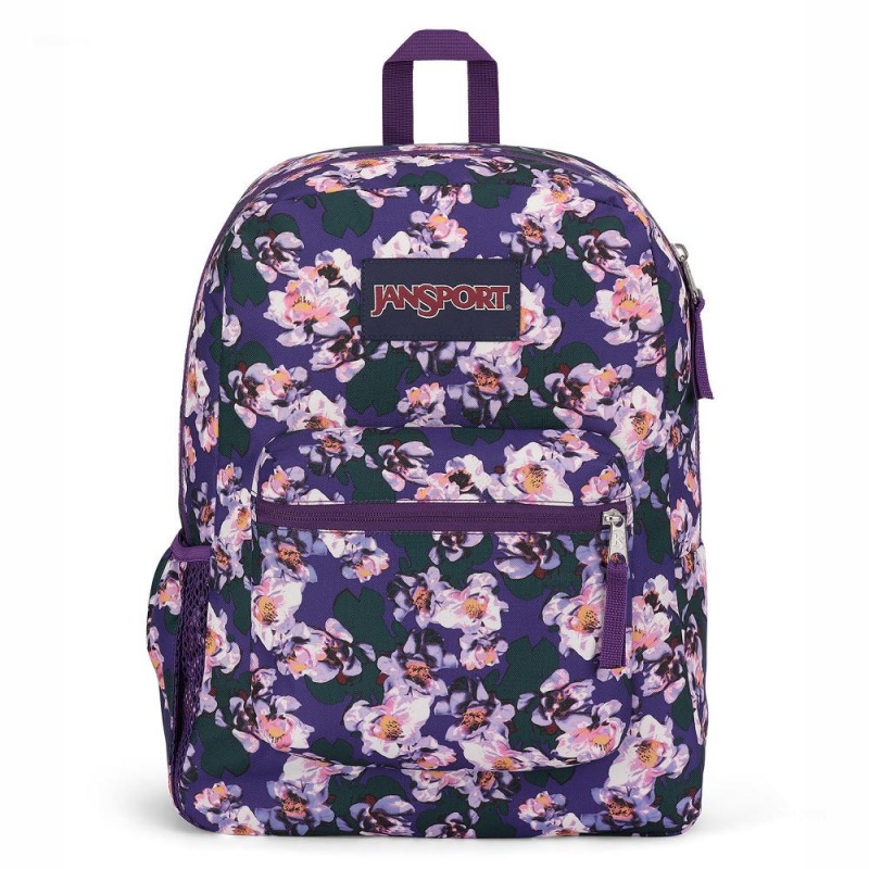 Mochilas escolares JanSport CROSS TOWN Mochilas Moradas | DECKV28125