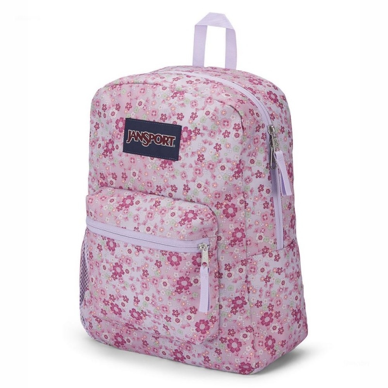 Mochilas escolares JanSport CROSS TOWN Mochilas Rosas | QECWA55780