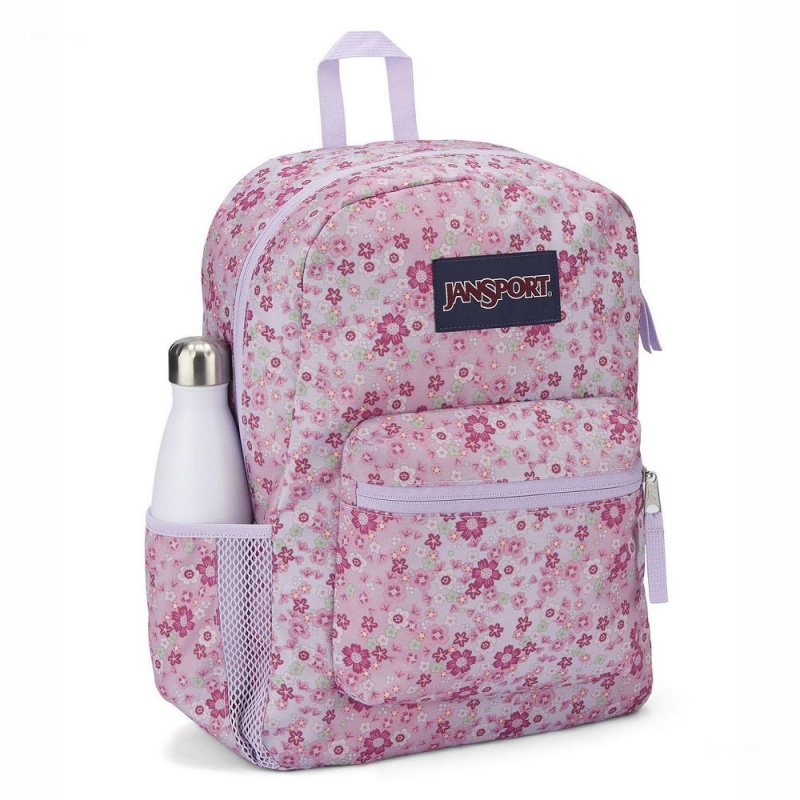 Mochilas escolares JanSport CROSS TOWN Mochilas Rosas | QECWA55780