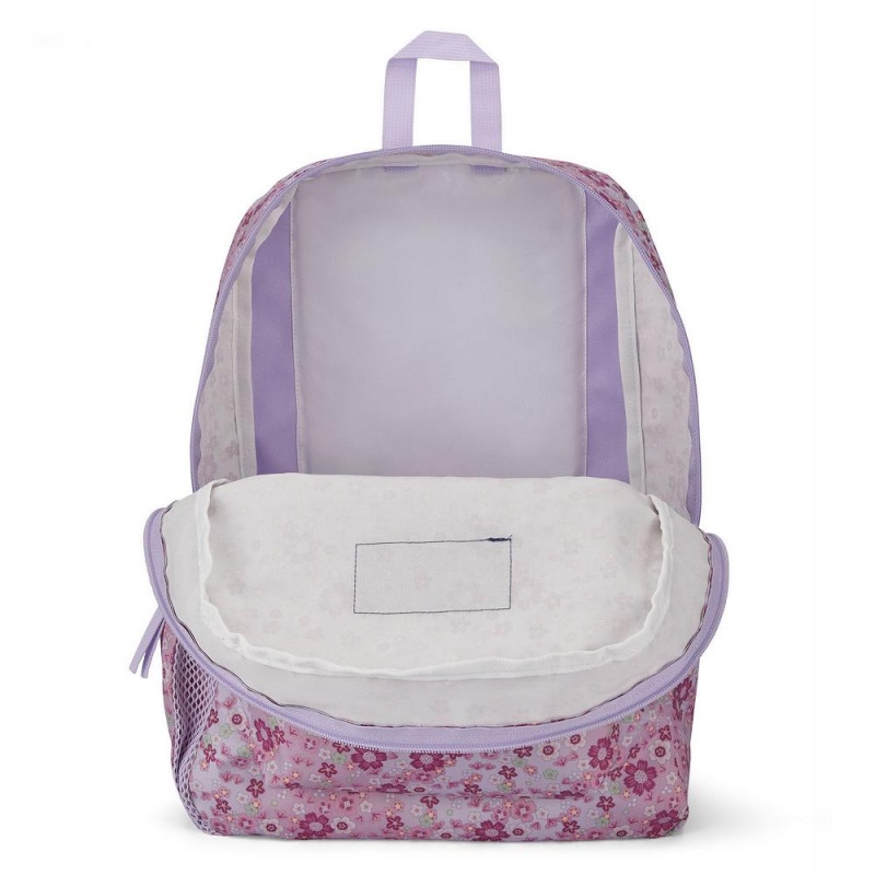 Mochilas escolares JanSport CROSS TOWN Mochilas Rosas | QECWA55780