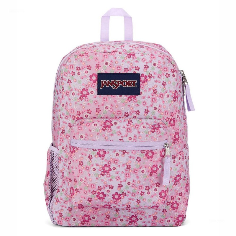 Mochilas escolares JanSport CROSS TOWN Mochilas Rosas | QECWA55780