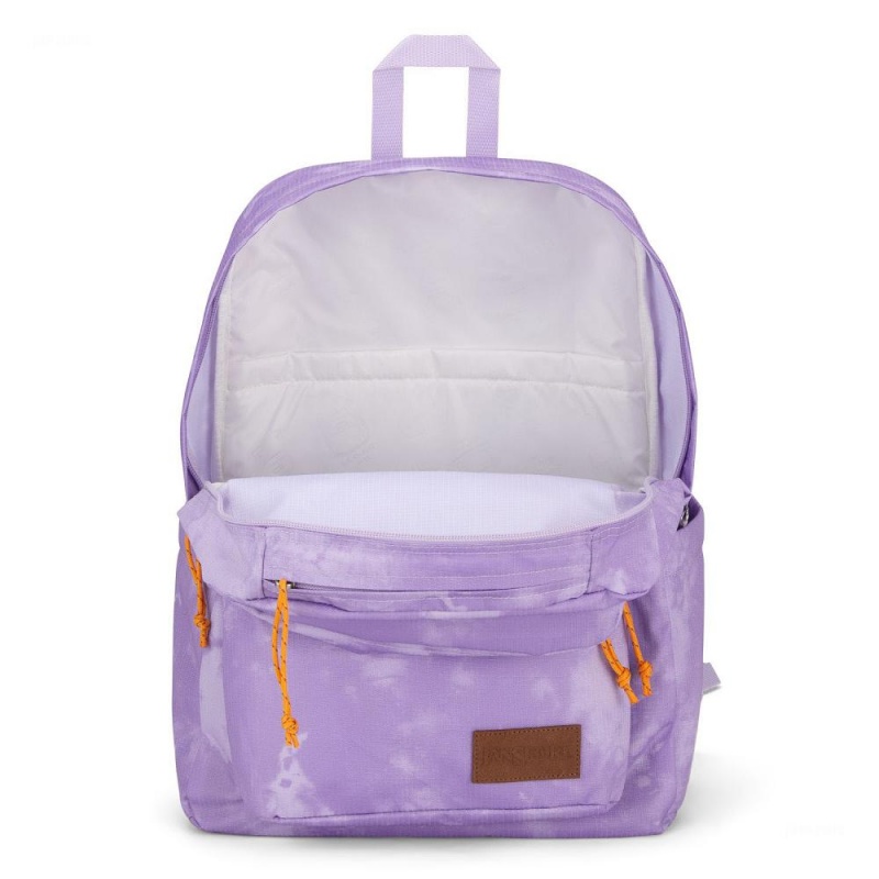 Mochilas escolares JanSport Double Break Mochilas Moradas | QECWA70438