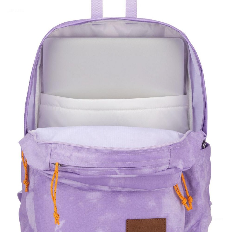 Mochilas escolares JanSport Double Break Mochilas Moradas | QECWA70438