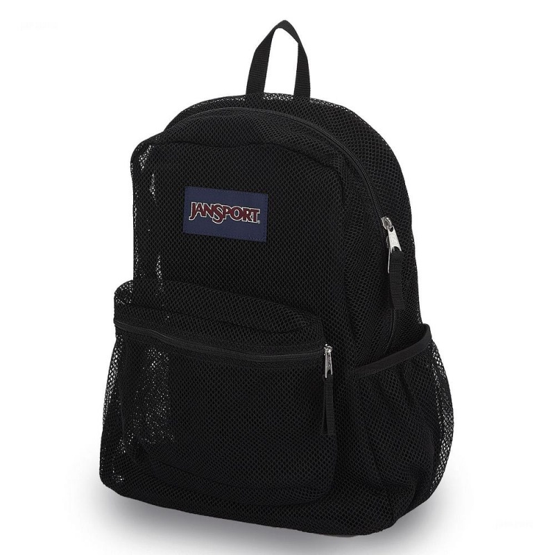 Mochilas escolares JanSport ECO MESH PACK Mochilas Negras | ECIIZ51184