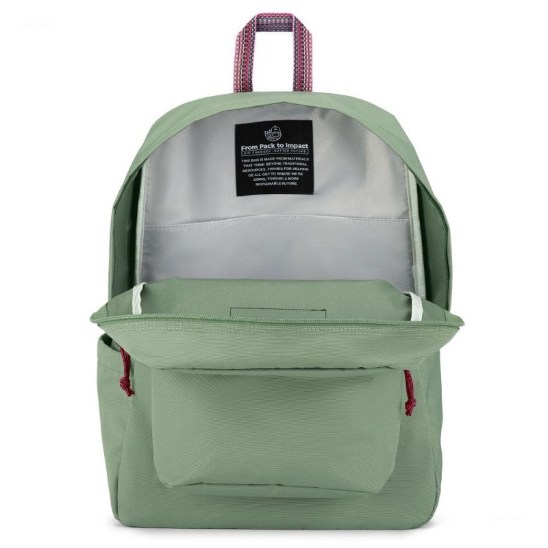 Mochilas escolares JanSport Restore Pack Mochilas Verde Oliva | TECWZ90502