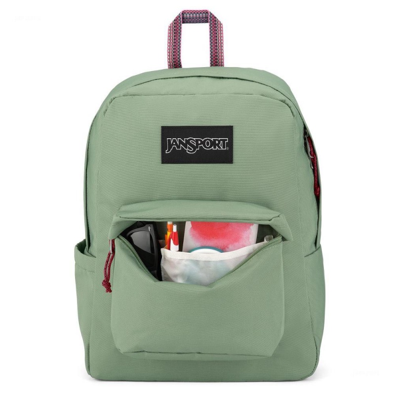 Mochilas escolares JanSport Restore Pack Mochilas Verde Oliva | TECWZ90502