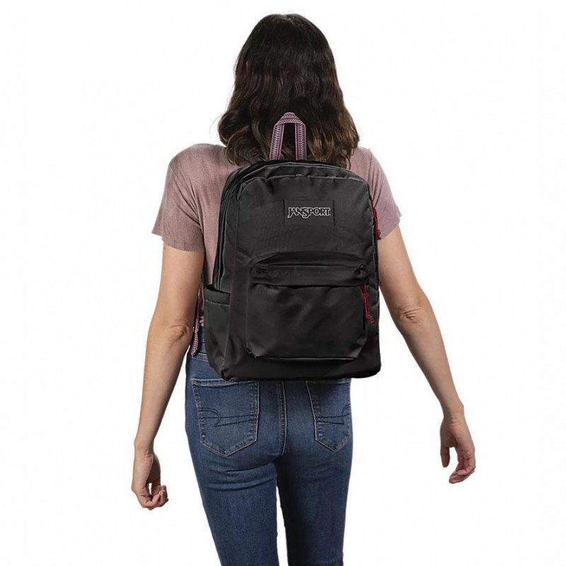 Mochilas escolares JanSport Restore Pack Mochilas Negras | ECXMI42284