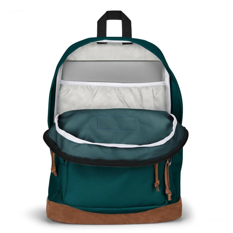 Mochilas escolares JanSport Right Pack Mochilas Verde Oscuro | QECUV40656