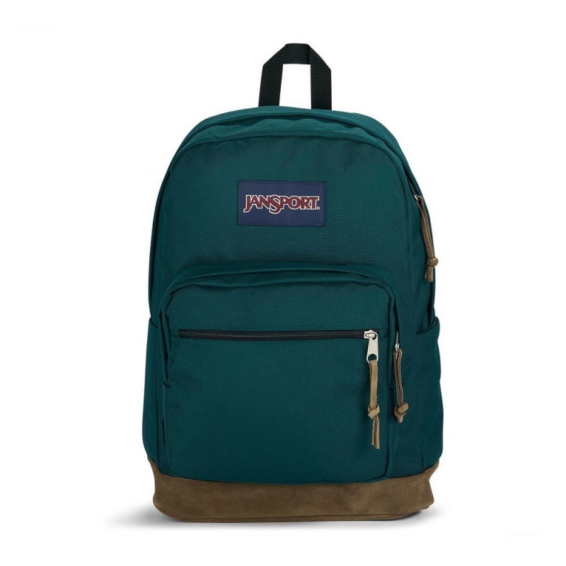 Mochilas escolares JanSport Right Pack Mochilas Verde Oscuro | QECUV40656