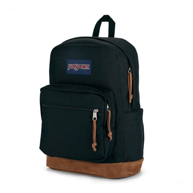 Mochilas escolares JanSport Right Pack Mochilas Negras | ECJBT63210