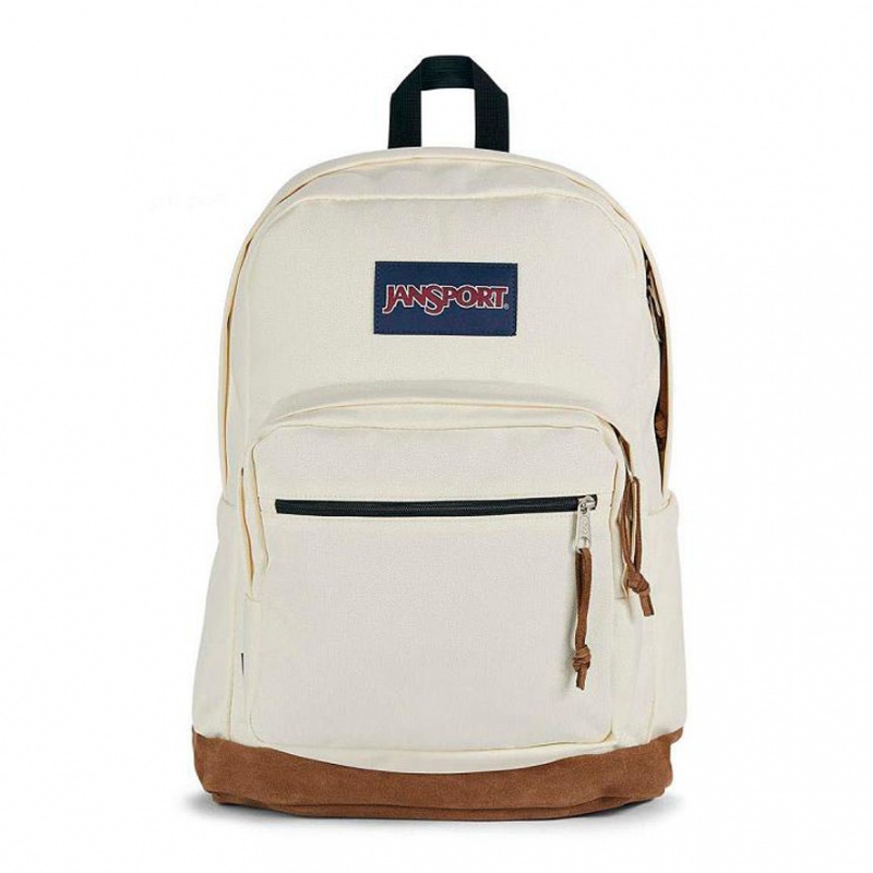 Mochilas escolares JanSport Right Pack Mochilas Beige | ZECMJ69702