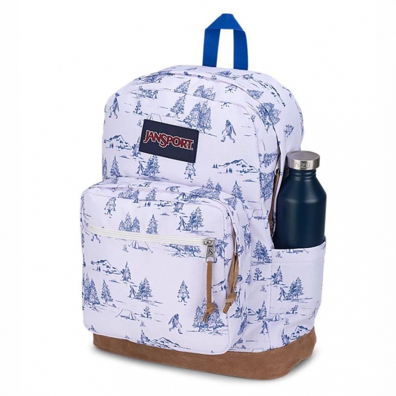 Mochilas escolares JanSport Right Pack Mochilas Blancas Azules | PECER55782