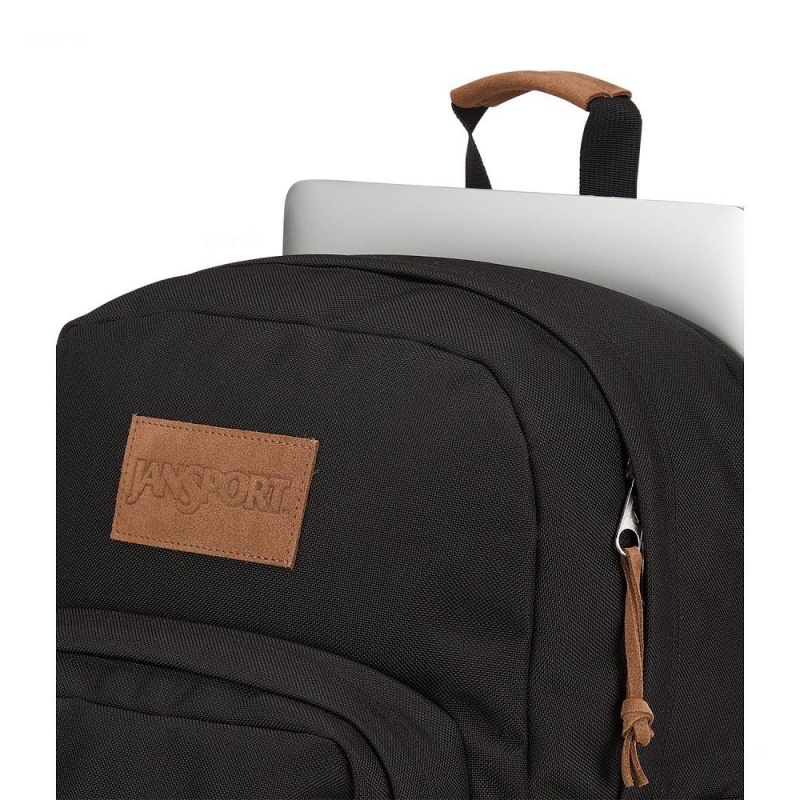 Mochilas escolares JanSport Right Pack Premium Mochilas Negras | ZECNQ59990