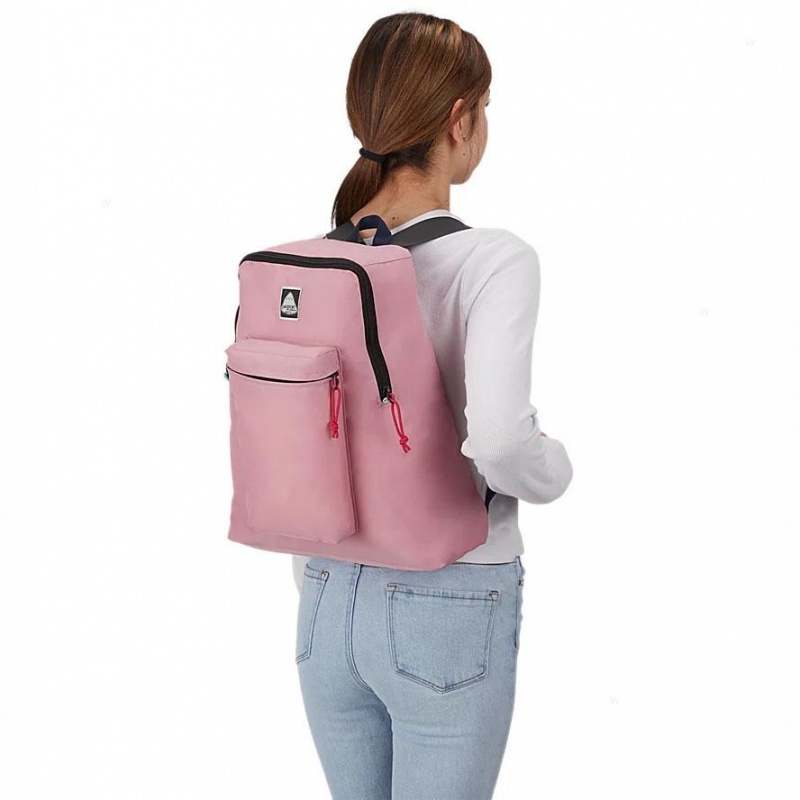 Mochilas escolares JanSport SKI N HIKE Mochilas Rosas | GECEC52806