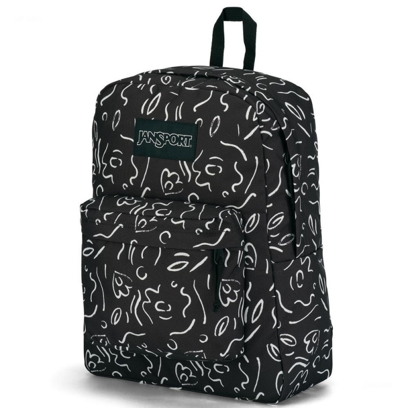 Mochilas escolares JanSport SuperBreak® Mochilas Negras | ZECNQ71312