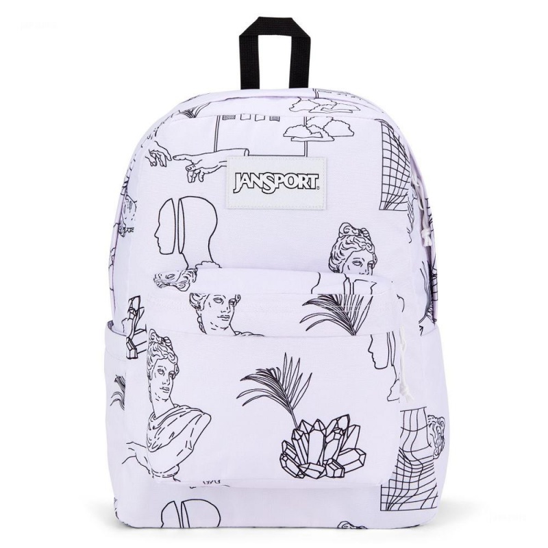 Mochilas escolares JanSport SuperBreak® Mochilas Moradas | UECND42344