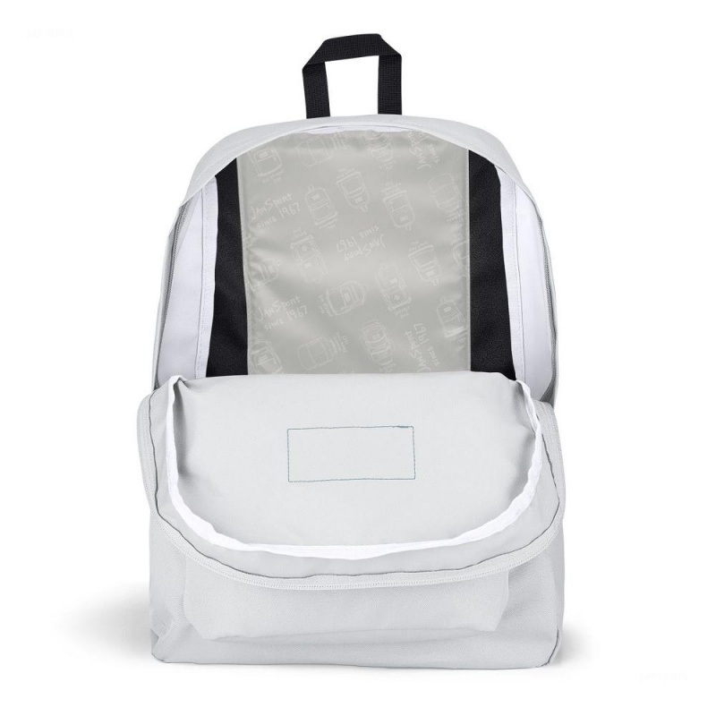 Mochilas escolares JanSport SuperBreak® Mochilas Blancas | QECWA56798