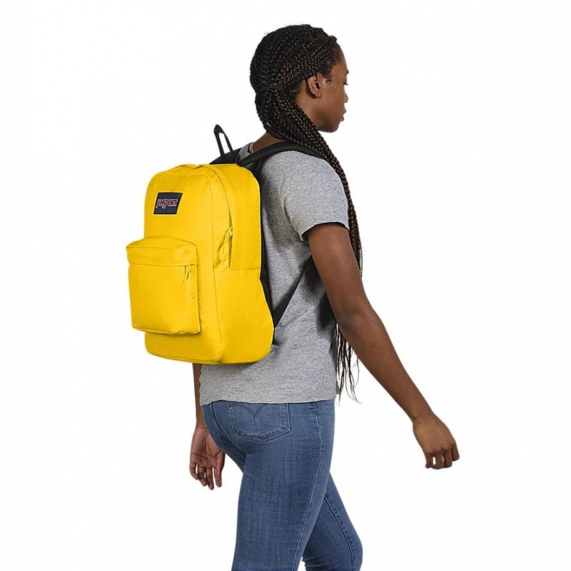 Mochilas escolares JanSport SuperBreak® Mochilas Amarillo | BECSD66444