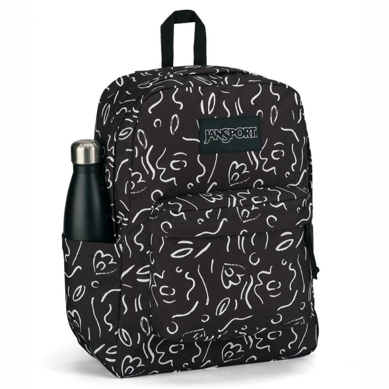 Mochilas escolares JanSport SuperBreak® Mochilas Negras | ECZPD98804