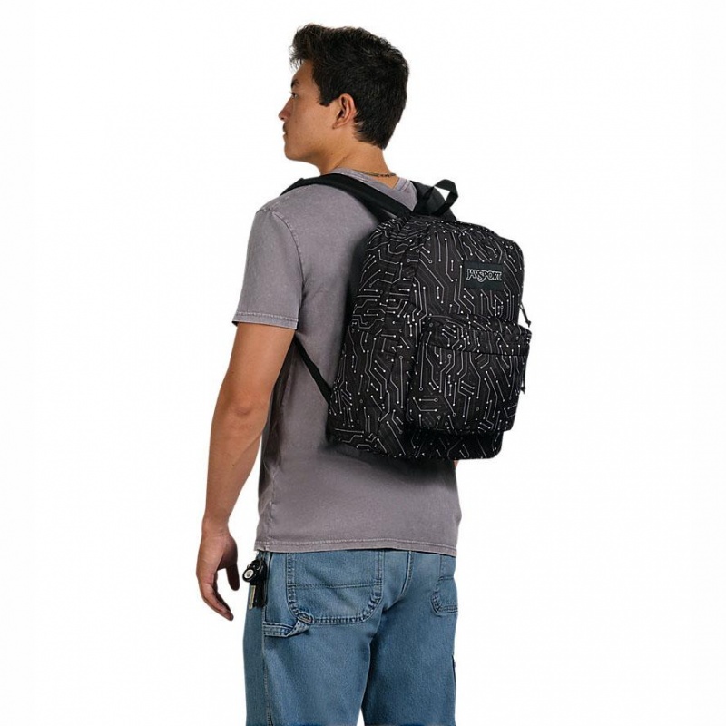 Mochilas escolares JanSport SuperBreak® Mochilas Negras | ECJVR15411