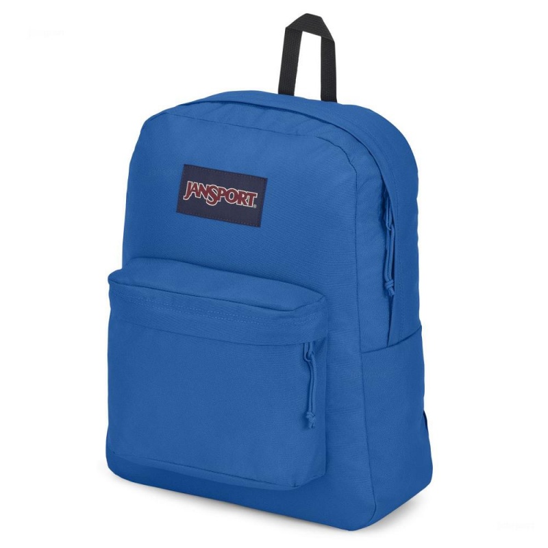 Mochilas escolares JanSport SuperBreak® Plus Mochilas Azules | ECEGJ70336