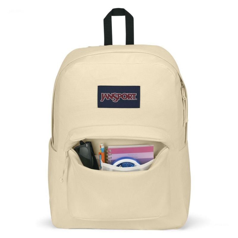 Mochilas escolares JanSport SuperBreak® Plus Mochilas Beige | ECDYB80388