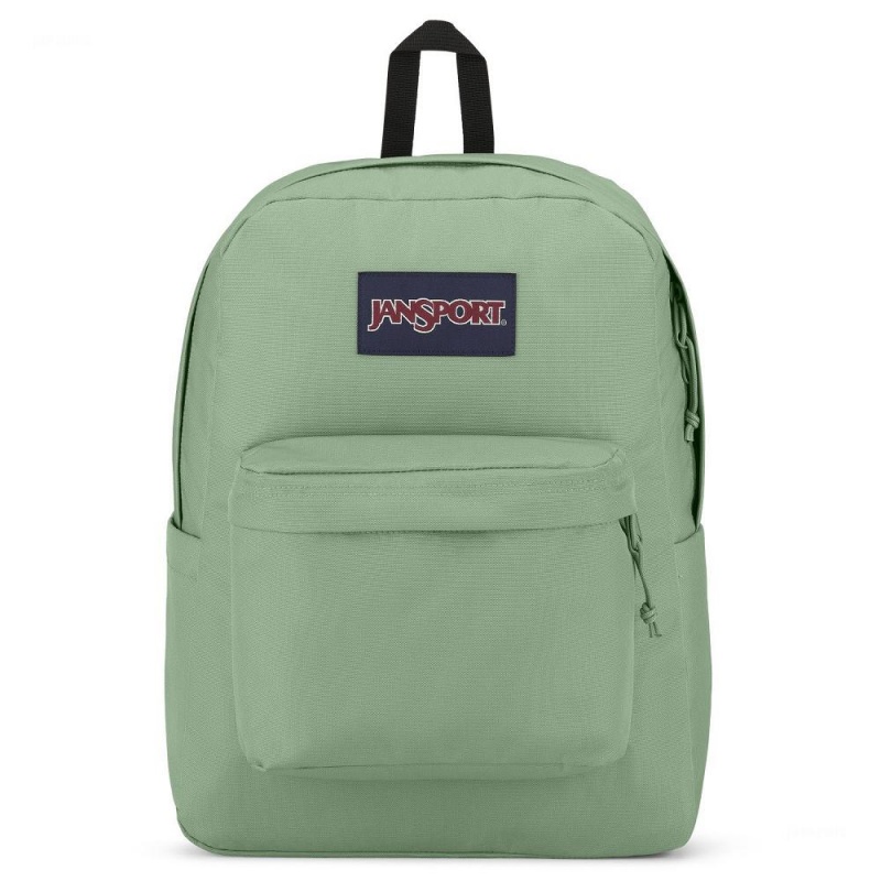 Mochilas escolares JanSport SuperBreak® Plus Mochilas Verde Claro | PECER48412